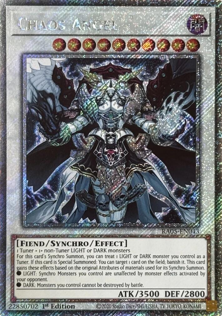 Chaos Angel (Platinum Secret Rare) [RA05-EN043] Platinum Secret Rare | Chromatic Games