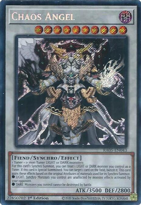 Chaos Angel (Secret Rare) [RA05-EN043] Secret Rare | Chromatic Games