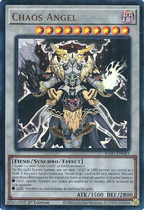Chaos Angel (Ultra Rare) [RA05-EN043] Ultra Rare | Chromatic Games
