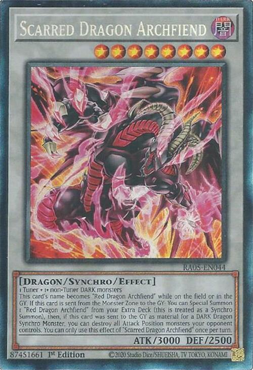 Scarred Dragon Archfiend (Collector's Rare) [RA05-EN044] Collector's Rare | Chromatic Games
