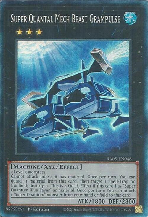 Super Quantal Mech Beast Grampulse (Collector's Rare) [RA05-EN048] Collector's Rare | Chromatic Games