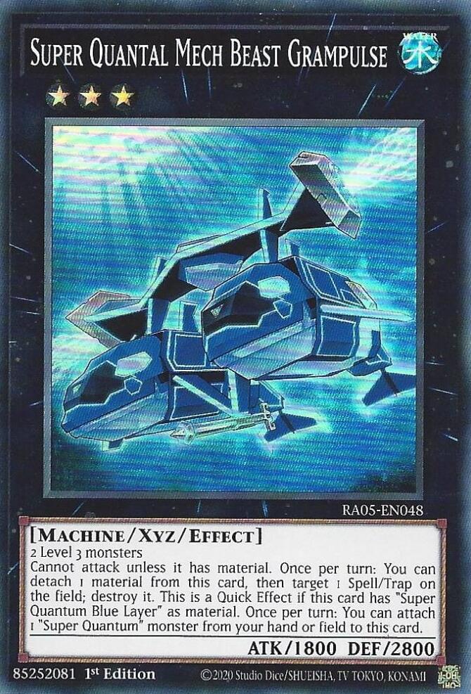 Super Quantal Mech Beast Grampulse [RA05-EN048] Super Rare | Chromatic Games