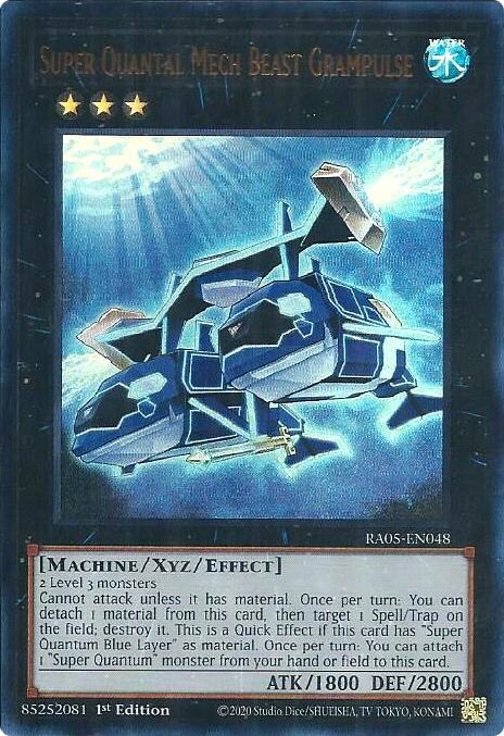 Super Quantal Mech Beast Grampulse (Ultra Rare) [RA05-EN048] Ultra Rare | Chromatic Games