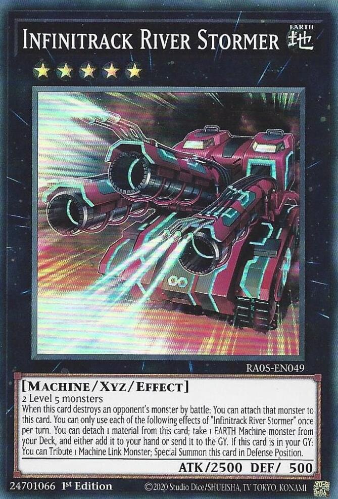 Infinitrack River Stormer [RA05-EN049] Super Rare | Chromatic Games