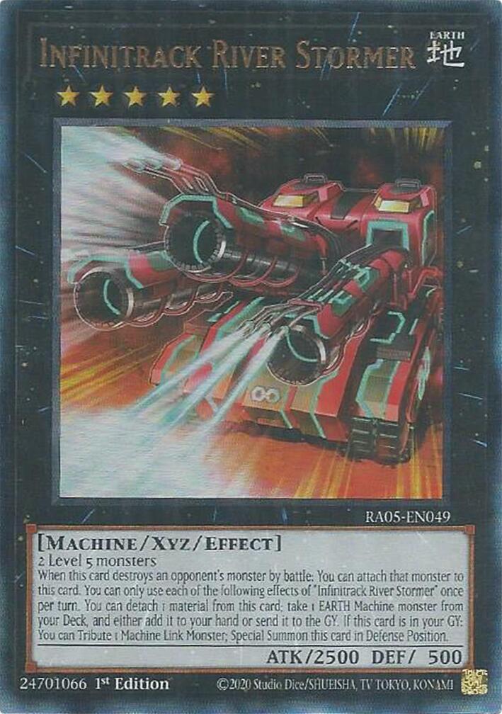 Infinitrack River Stormer (Ultimate Rare) [RA05-EN049] Ultimate Rare | Chromatic Games