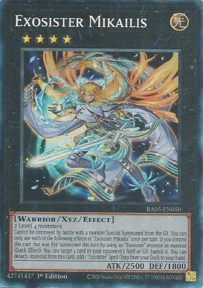 Exosister Mikailis (Collector's Rare) [RA05-EN050] Collector's Rare | Chromatic Games