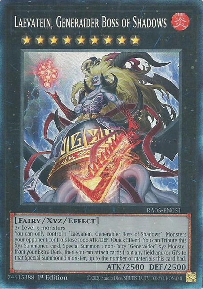 Laevatein, Generaider Boss of Shadows (Collector's Rare) [RA05-EN051] Collector's Rare | Chromatic Games