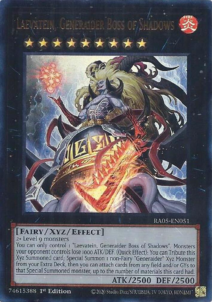 Laevatein, Generaider Boss of Shadows (Ultra Rare) [RA05-EN051] Ultra Rare | Chromatic Games