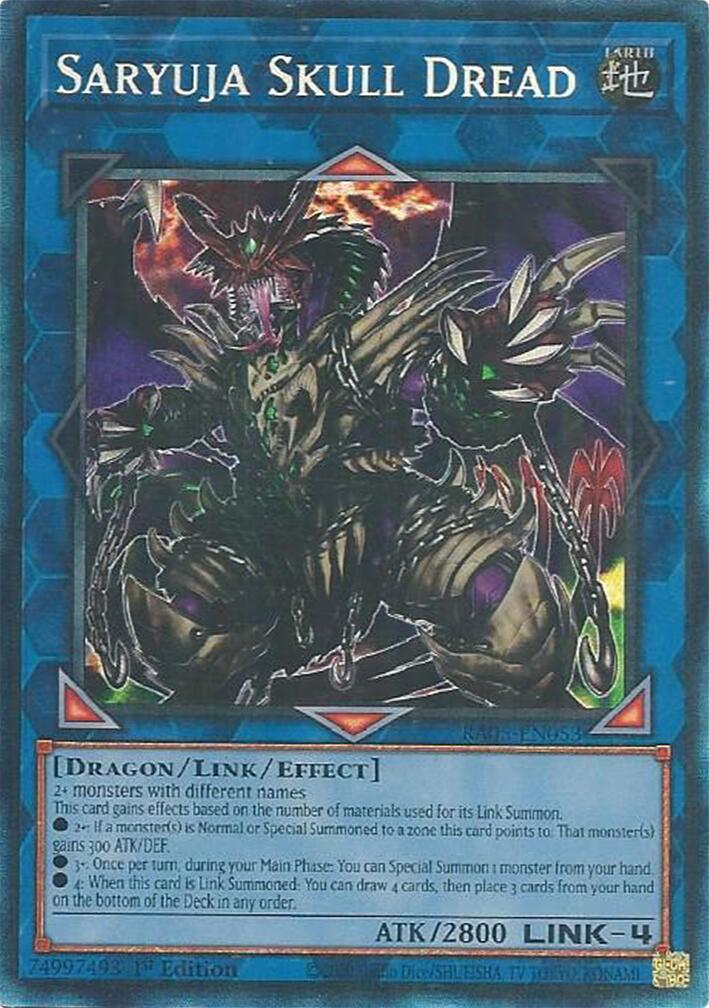 Saryuja Skull Dread (Collector's Rare) [RA05-EN053] Collector's Rare | Chromatic Games