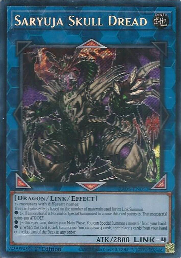 Saryuja Skull Dread (Secret Rare) [RA05-EN053] Secret Rare | Chromatic Games