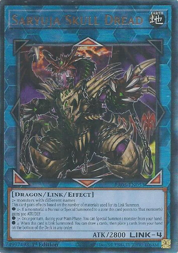 Saryuja Skull Dread (Ultimate Rare) [RA05-EN053] Ultimate Rare | Chromatic Games