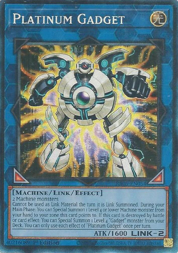 Platinum Gadget (Collector's Rare) [RA05-EN054] Collector's Rare | Chromatic Games