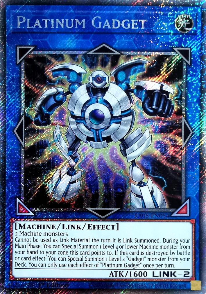 Platinum Gadget (Platinum Secret Rare) [RA05-EN054] Platinum Secret Rare | Chromatic Games