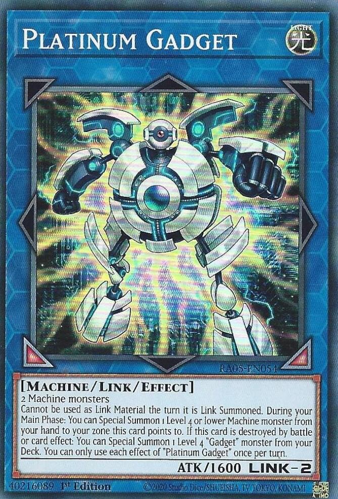 Platinum Gadget [RA05-EN054] Super Rare | Chromatic Games