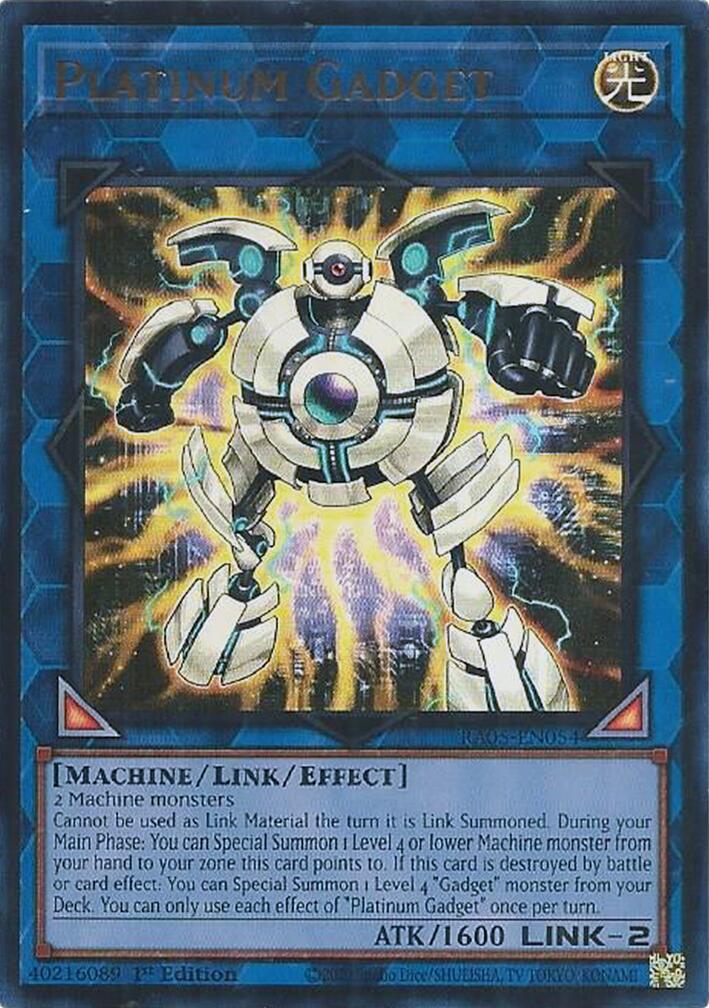 Platinum Gadget (Ultra Rare) [RA05-EN054] Ultra Rare | Chromatic Games