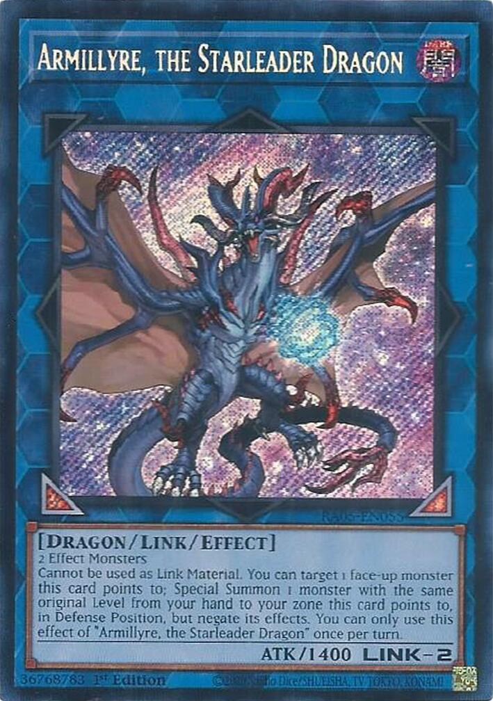 Armillyre, the Starleader Dragon (Secret Rare) [RA05-EN055] Secret Rare | Chromatic Games