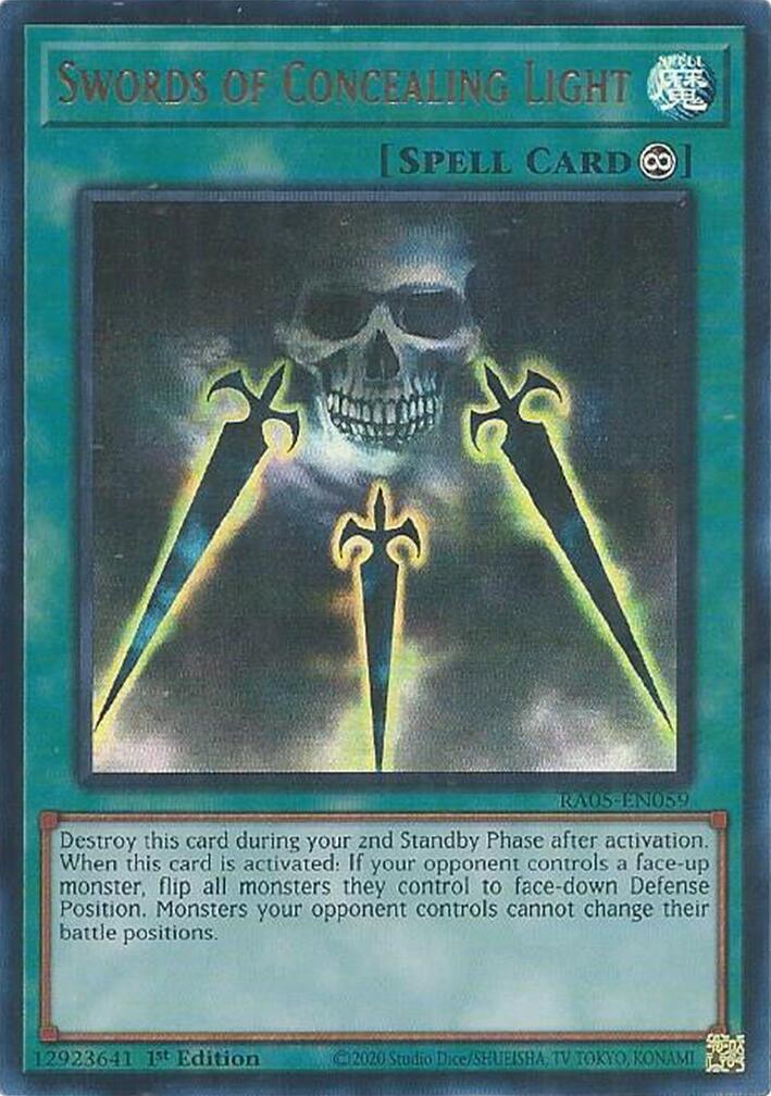 Swords of Concealing Light (Ultra Rare) [RA05-EN059] Ultra Rare | Chromatic Games