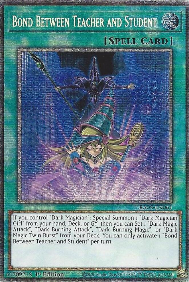 Bond Between Teacher and Student [RA05-EN061] Super Rare | Chromatic Games