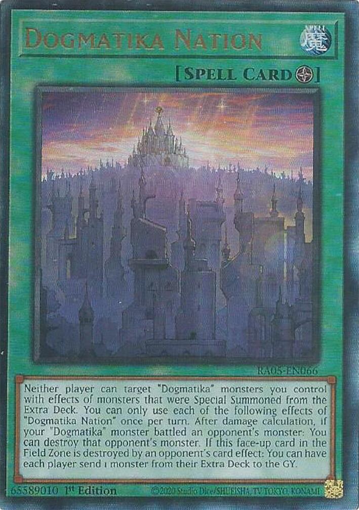 Dogmatika Nation (Ultimate Rare) [RA05-EN066] Ultimate Rare | Chromatic Games
