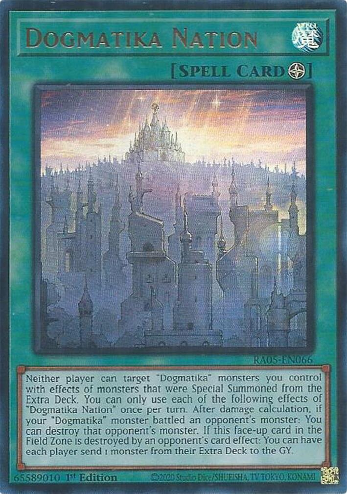 Dogmatika Nation (Ultra Rare) [RA05-EN066] Ultra Rare | Chromatic Games