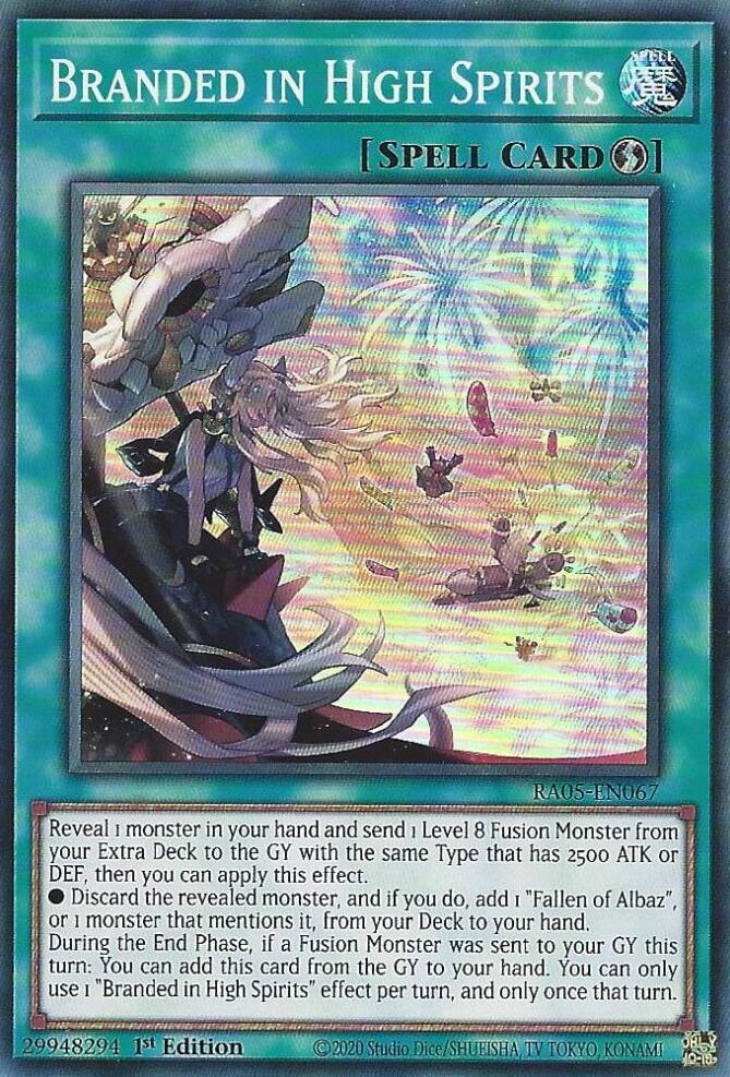 Branded in High Spirits [RA05-EN067] Super Rare | Chromatic Games
