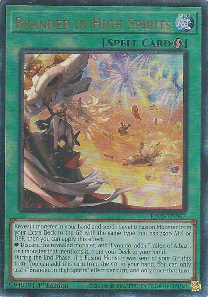 Branded in High Spirits (Ultimate Rare) [RA05-EN067] Ultimate Rare | Chromatic Games