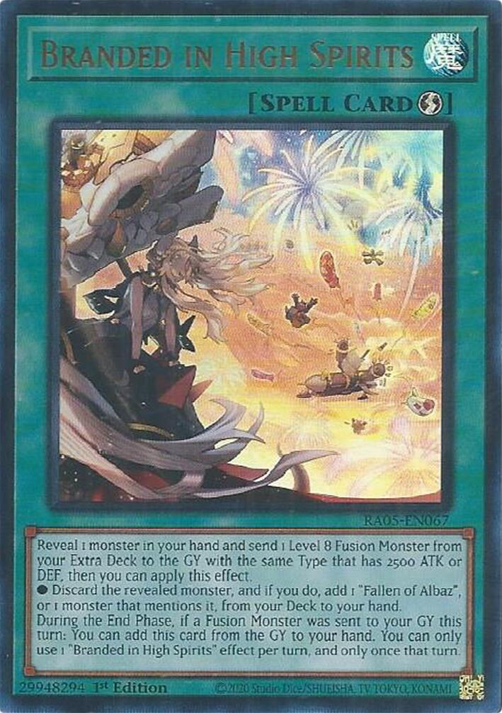 Branded in High Spirits (Ultra Rare) [RA05-EN067] Ultra Rare | Chromatic Games