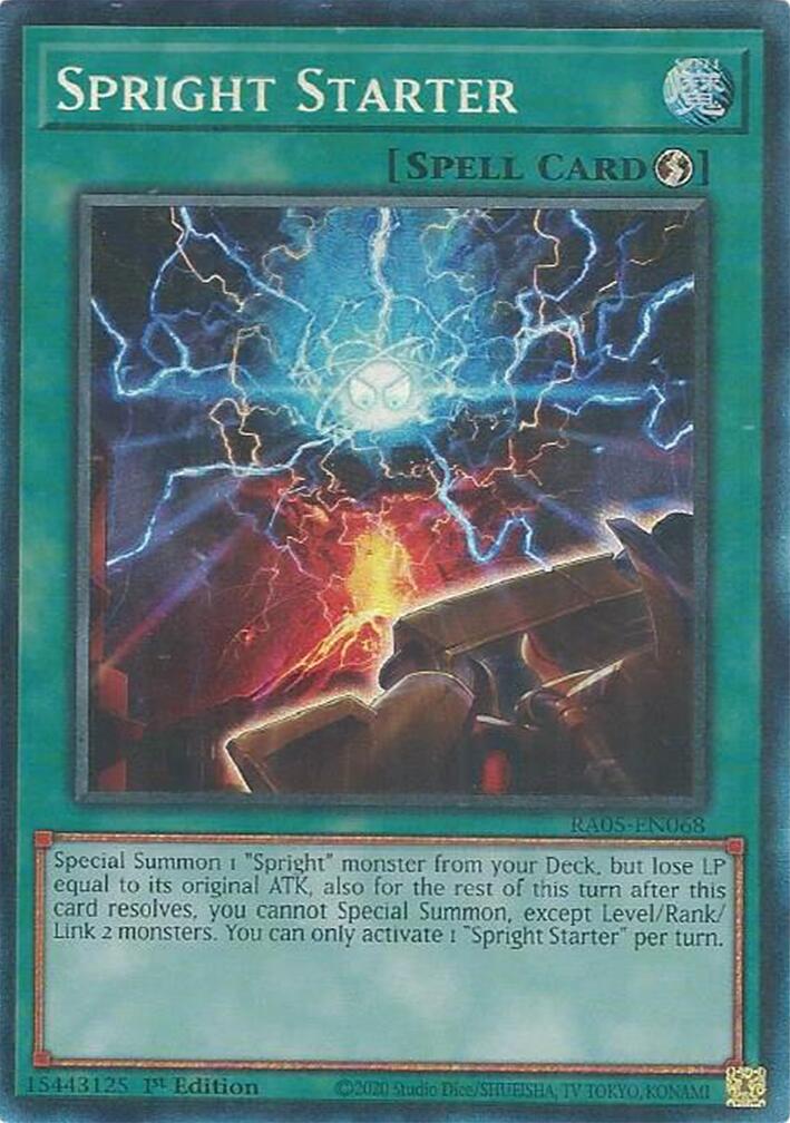 Spright Starter (Collector's Rare) [RA05-EN068] Collector's Rare | Chromatic Games