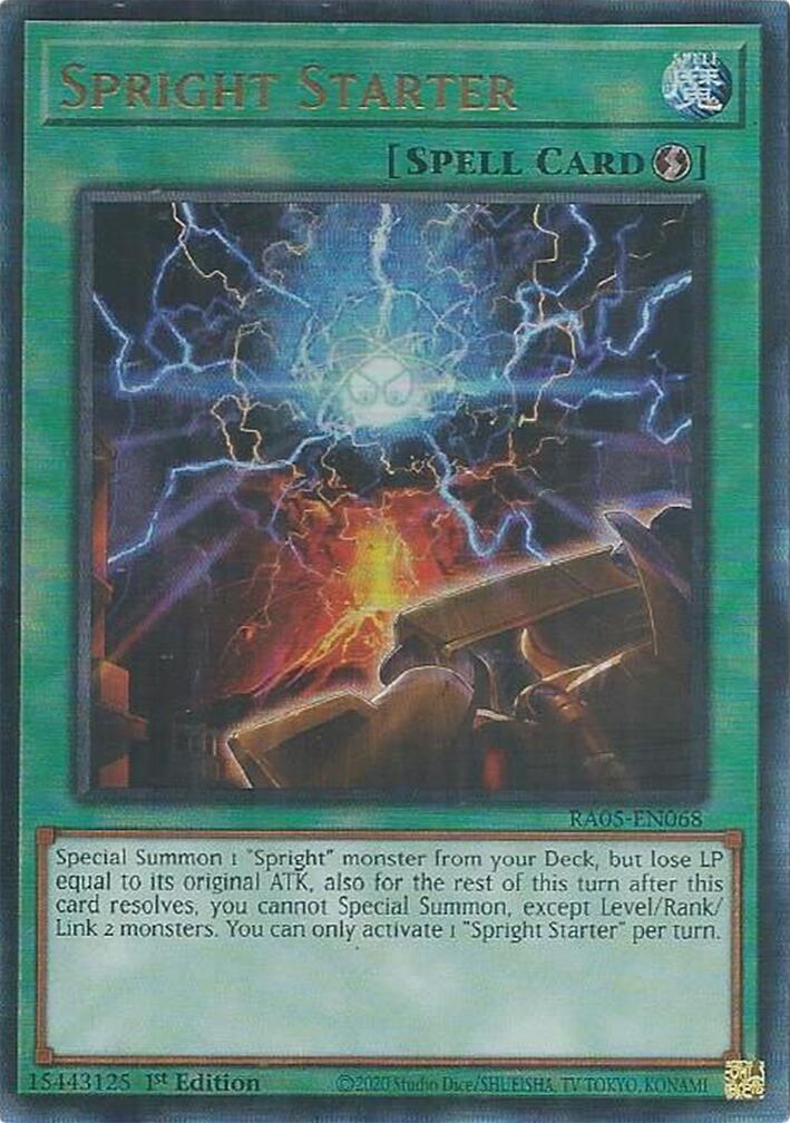 Spright Starter (Ultimate Rare) [RA05-EN068] Ultimate Rare | Chromatic Games