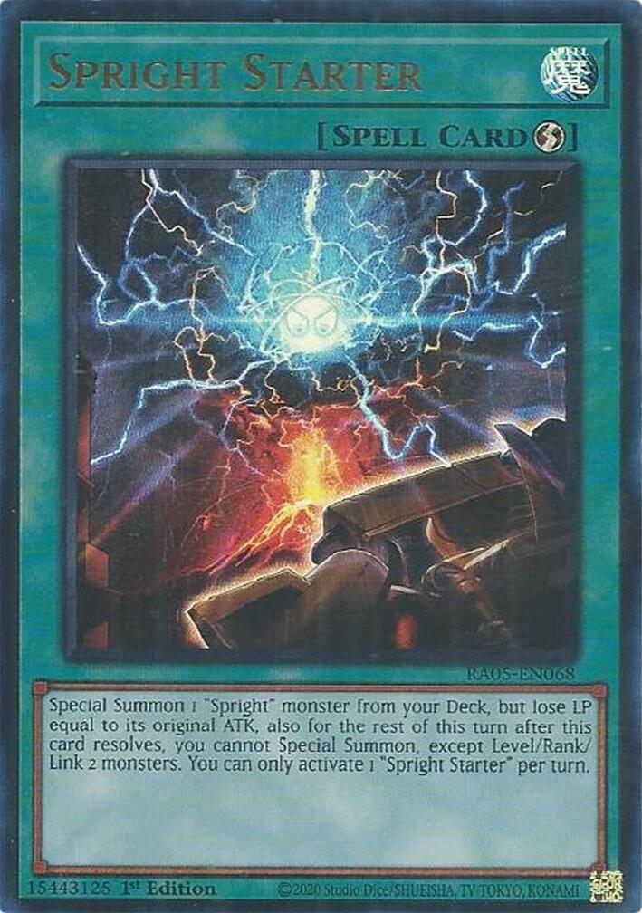 Spright Starter (Ultra Rare) [RA05-EN068] Ultra Rare | Chromatic Games