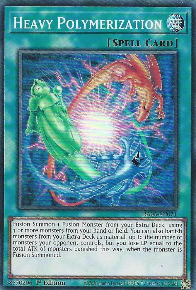 Heavy Polymerization [RA05-EN071] Super Rare | Chromatic Games