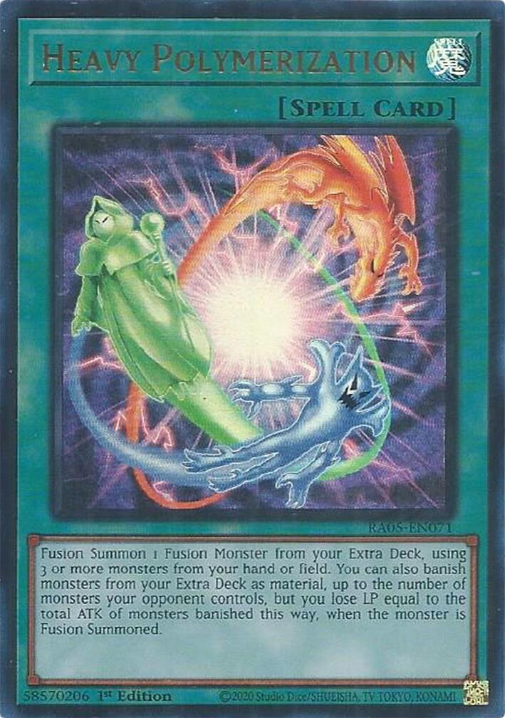 Heavy Polymerization (Ultra Rare) [RA05-EN071] Ultra Rare | Chromatic Games