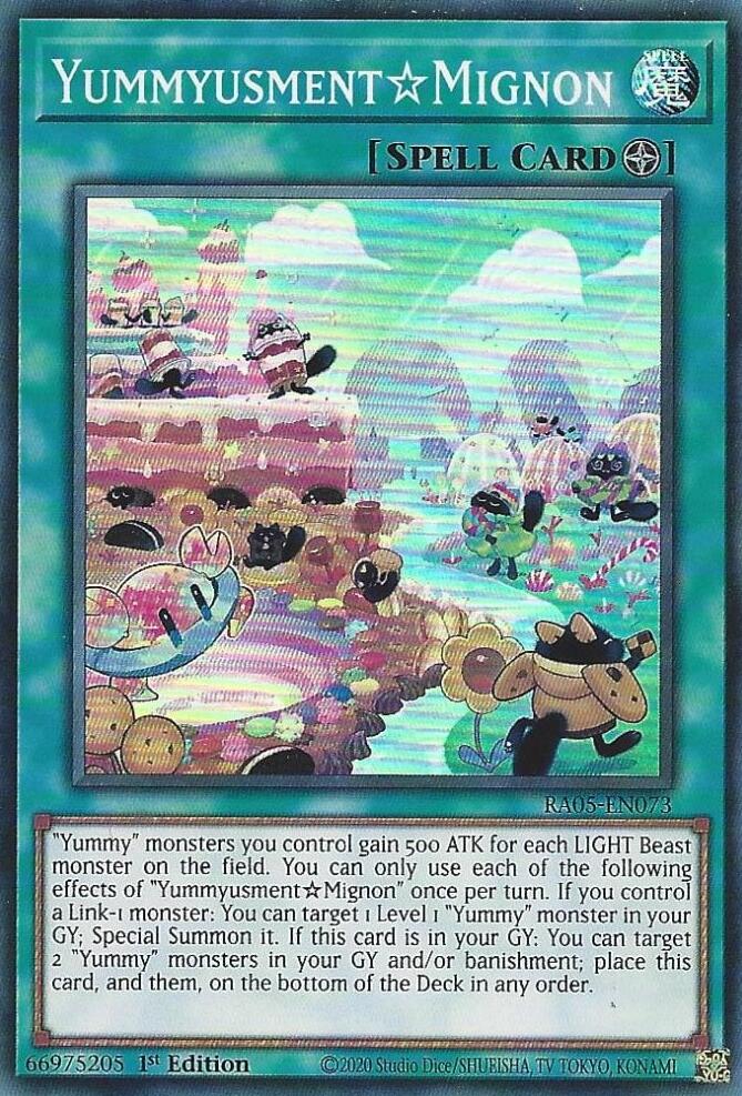 YummyusmentAcroquey [RA05-EN073] Super Rare | Chromatic Games