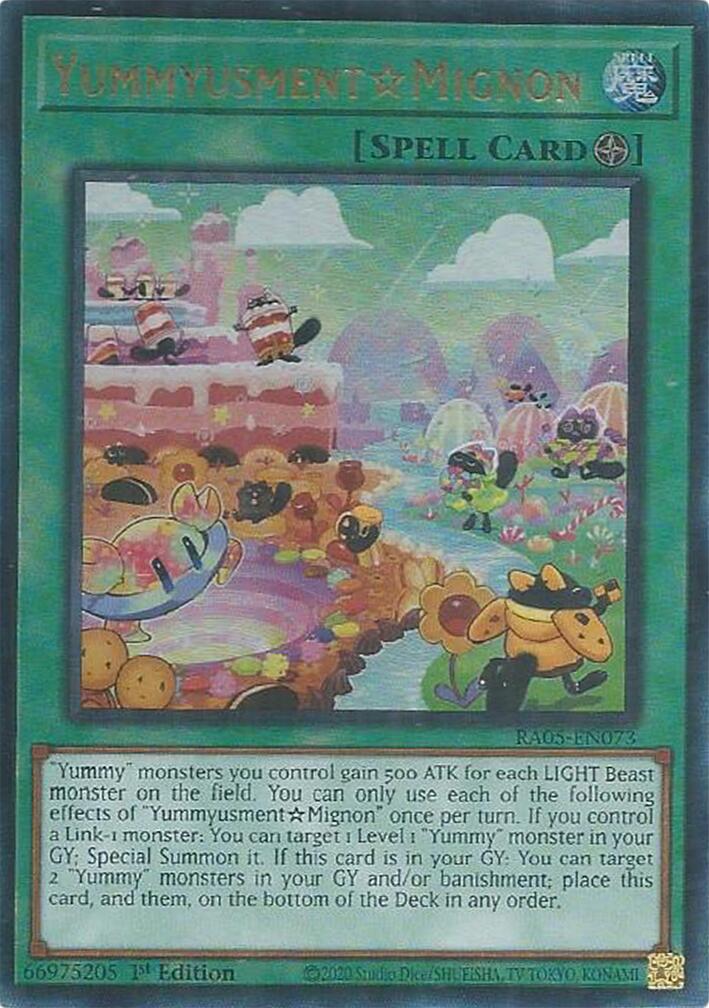 YummyusmentAcroquey (Ultimate Rare) [RA05-EN073] Ultimate Rare | Chromatic Games