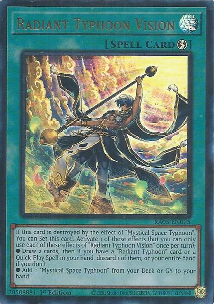 Radiant Typhoon Vision (Ultra Rare) [RA05-EN075] Ultra Rare | Chromatic Games