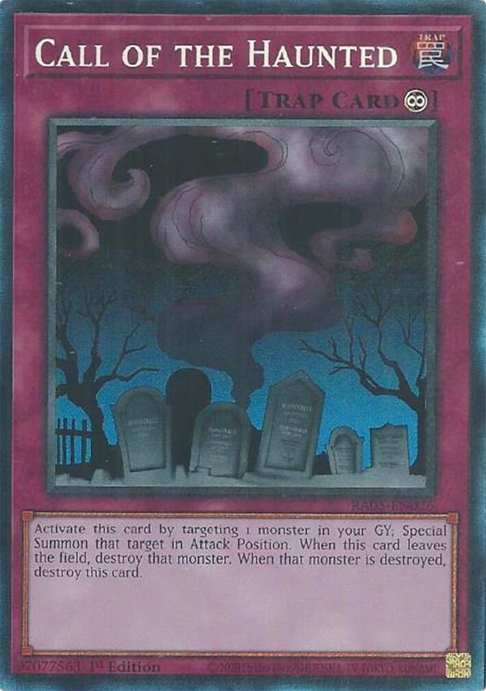Call of the Haunted (Collector's Rare) [RA05-EN076] Collector's Rare | Chromatic Games