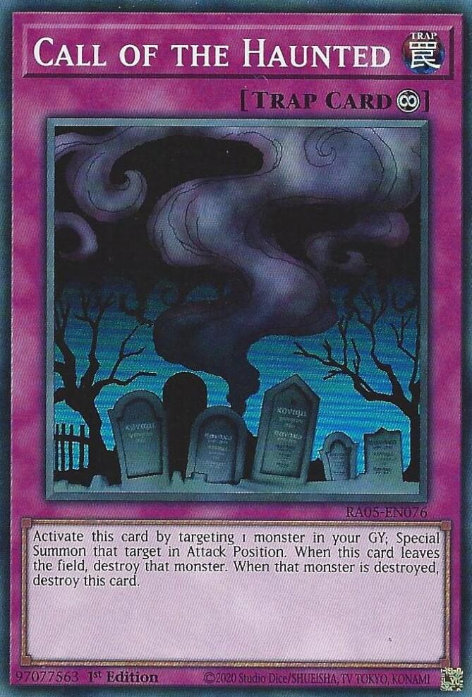 Call of the Haunted [RA05-EN076] Super Rare | Chromatic Games