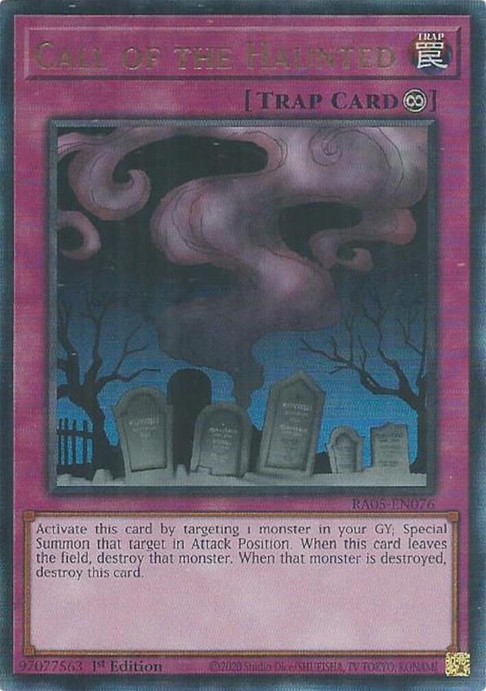 Call of the Haunted (Ultimate Rare) [RA05-EN076] Ultimate Rare | Chromatic Games
