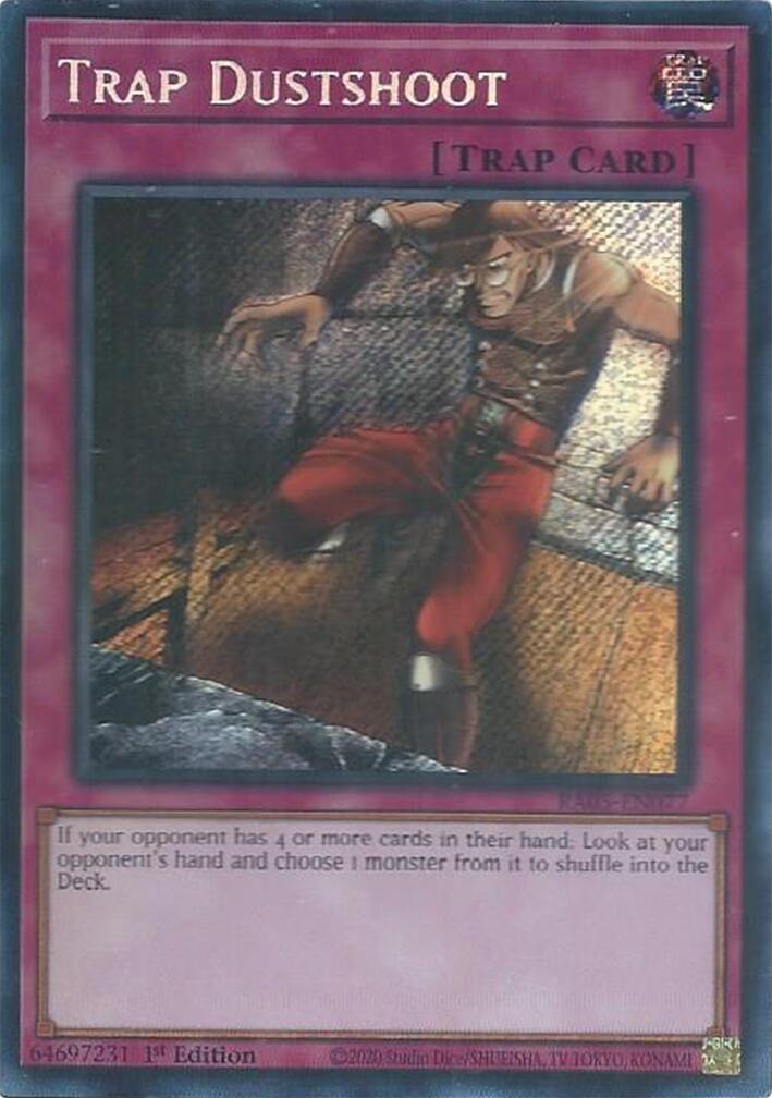 Trap Dustshoot (Secret Rare) [RA05-EN077] Secret Rare | Chromatic Games