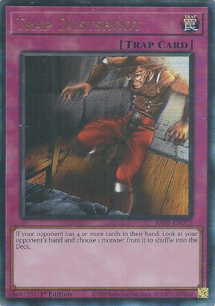 Trap Dustshoot (Ultimate Rare) [RA05-EN077] Ultimate Rare | Chromatic Games