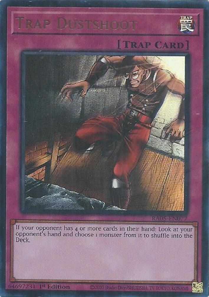 Trap Dustshoot (Ultra Rare) [RA05-EN077] Ultra Rare | Chromatic Games