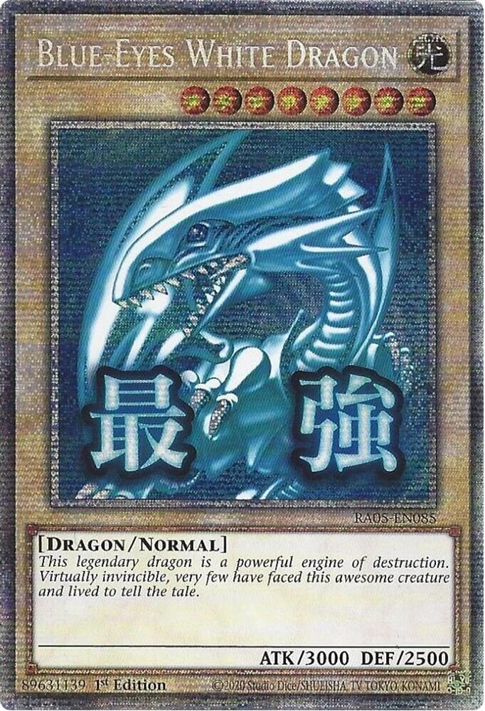 Blue-Eyes White Dragon (Starlight Rare) [RA05-EN085] Starlight Rare | Chromatic Games