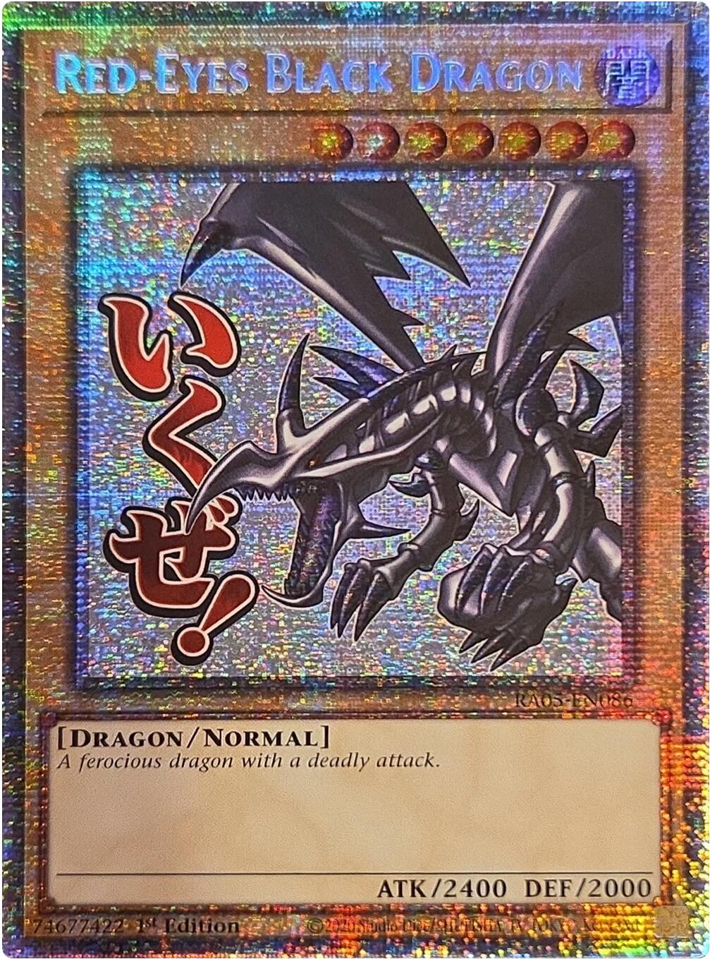 Red-Eyes Black Dragon (Starlight Rare) [RA05-EN086] Starlight Rare | Chromatic Games