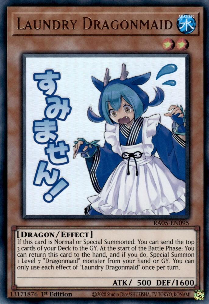 Laundry Dragonmaid [RA05-EN095] Ultra Rare | Chromatic Games