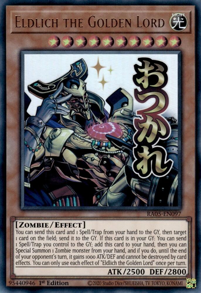 Eldlich the Golden Lord [RA05-EN097] Ultra Rare | Chromatic Games