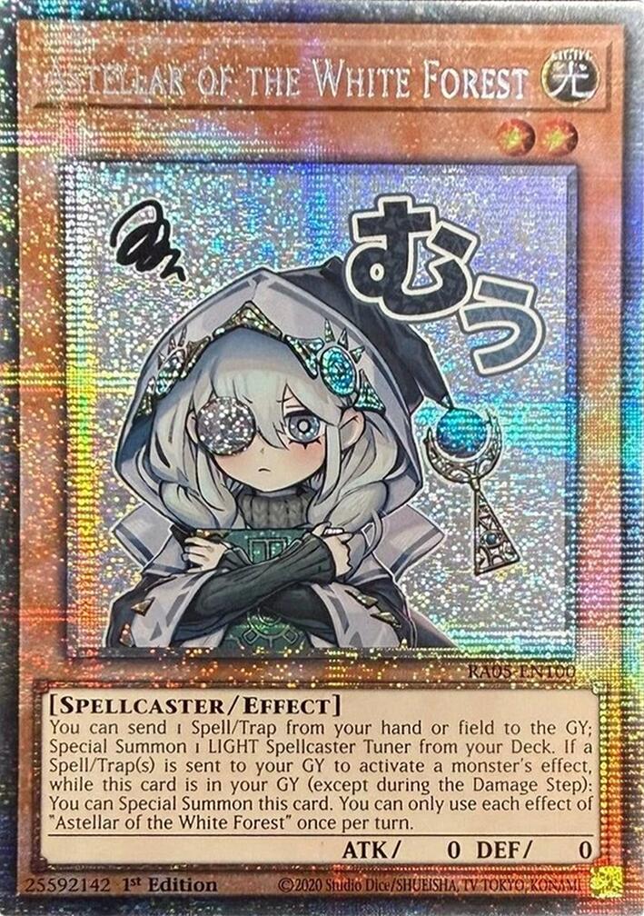 Astellar of the White Forest (Starlight Rare) [RA05-EN100] Starlight Rare | Chromatic Games