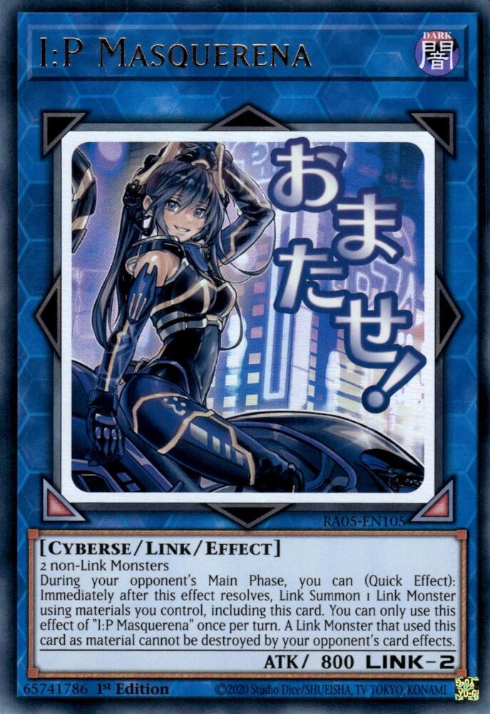 I:P Masquerena [RA05-EN105] Ultra Rare | Chromatic Games