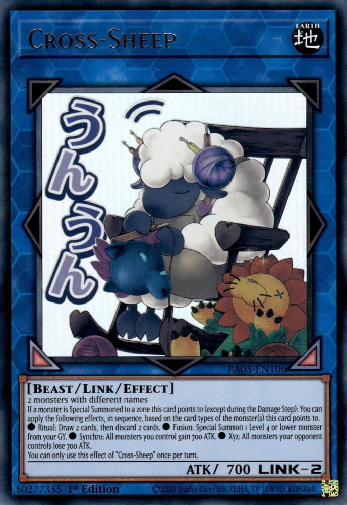 Cross-Sheep [RA05-EN106] Ultra Rare | Chromatic Games