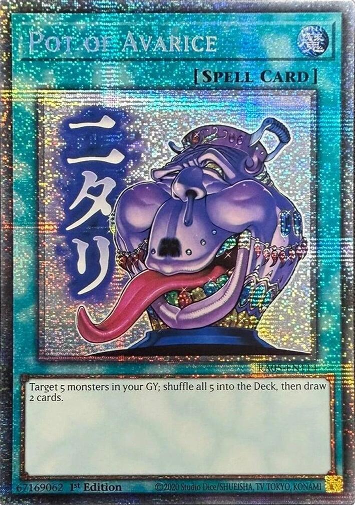 Pot of Avarice (Starlight Rare) [RA05-EN114] Starlight Rare | Chromatic Games