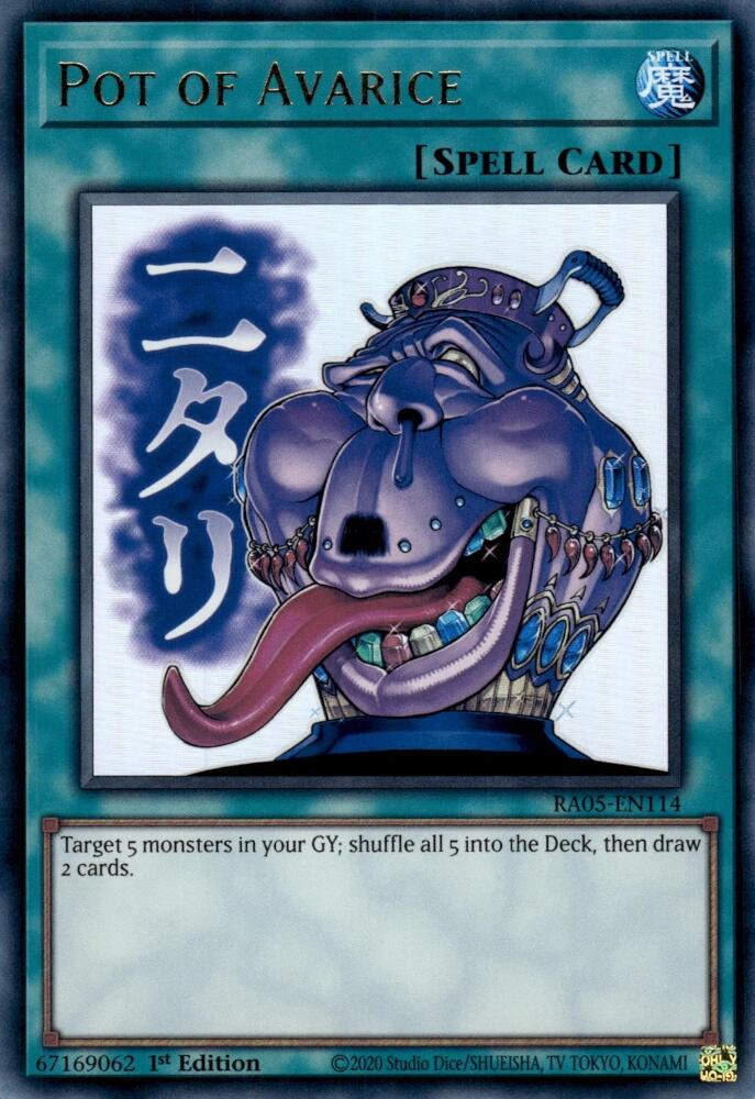 Pot of Avarice [RA05-EN114] Ultra Rare | Chromatic Games